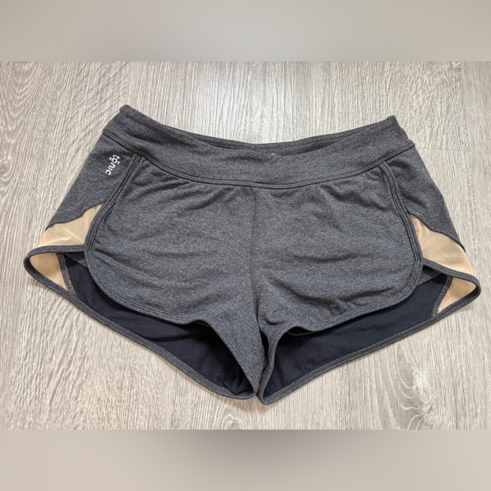 Tonic Women's Gray and Tan Athletic/ tennis Shorts